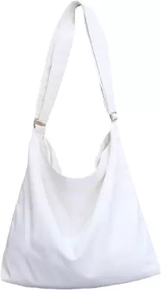 Plain discount white handbag