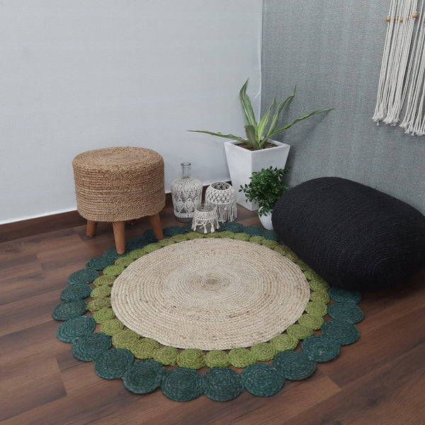 Bohemian Breeze: Jute Rugs for a Laid-Back, Global Vibe