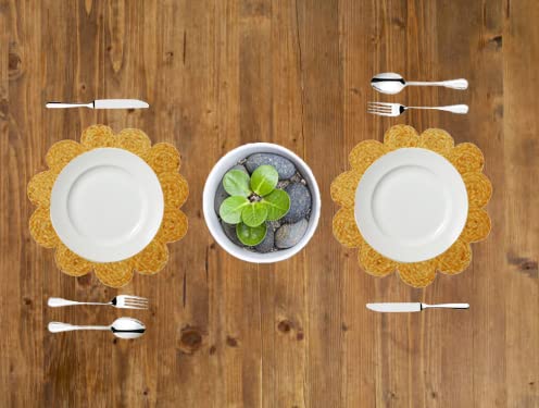 jute dining table mats