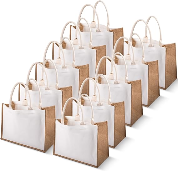 Eco-Friendly Burlap Totes: Sustainable Shopping Bags for Every Occasion ...