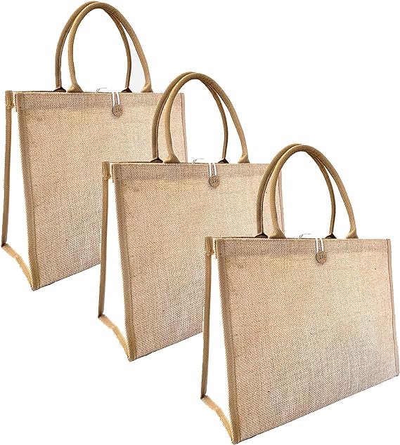 Jute shopping Handbags