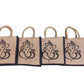 ganesh jute bag pack of 4