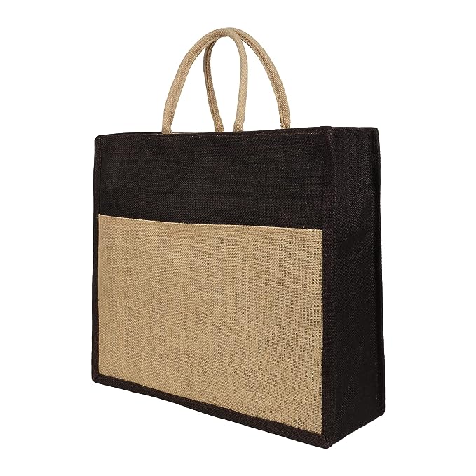 BYFT Canvas 4 Oz Tote Bags (Natural) Reusable Eco Friendly Shopping Bag  (35.56 x 40.64 Cm) | Bags & Purses