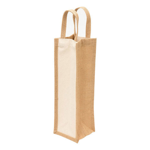 Jute bag for bottle new arrivals