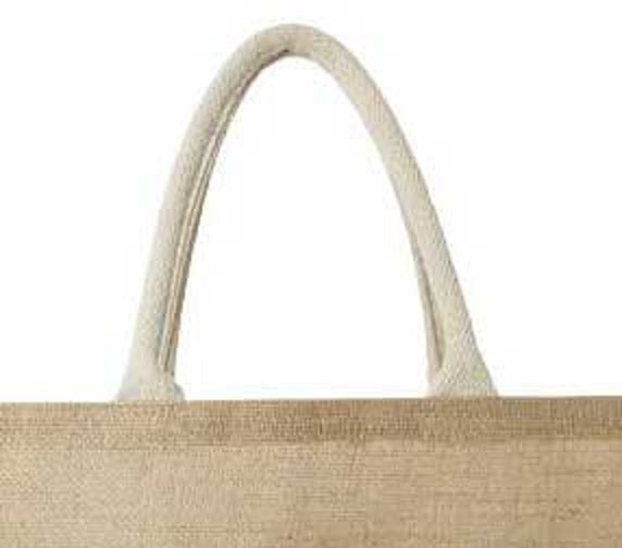 Natural Jute Cloth Handbag With Eco-Friendly (Set of 2)