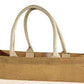 Natural Jute Cloth Handbag With Organic (Set of 2)