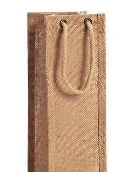 Handmaers Natural Jute  Water Bottle bag With Beige for 2 LTR (Set of 2)